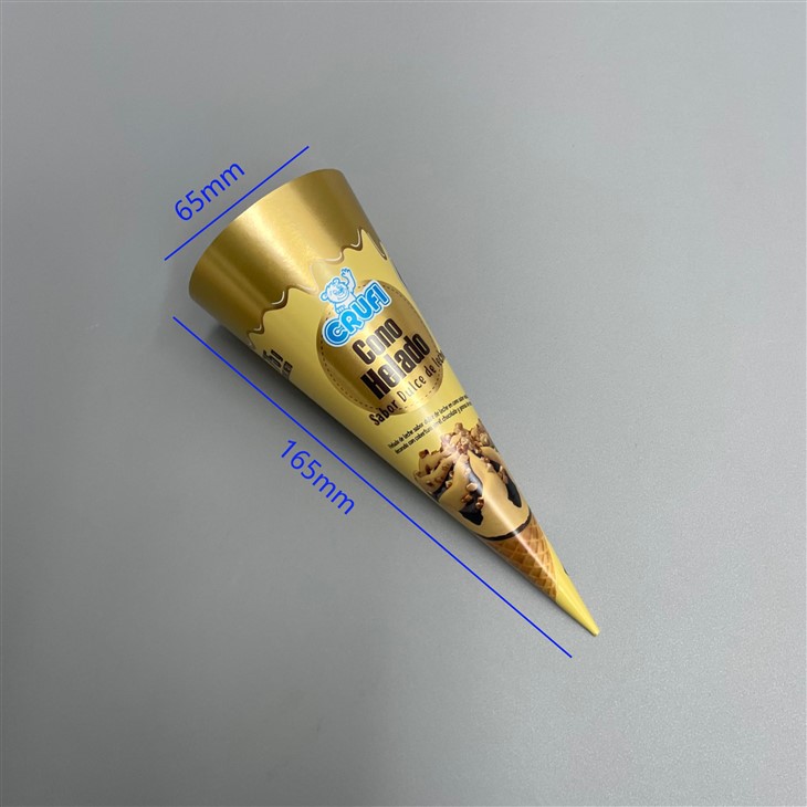 22 degree Custom Ice Cream Cone Paper